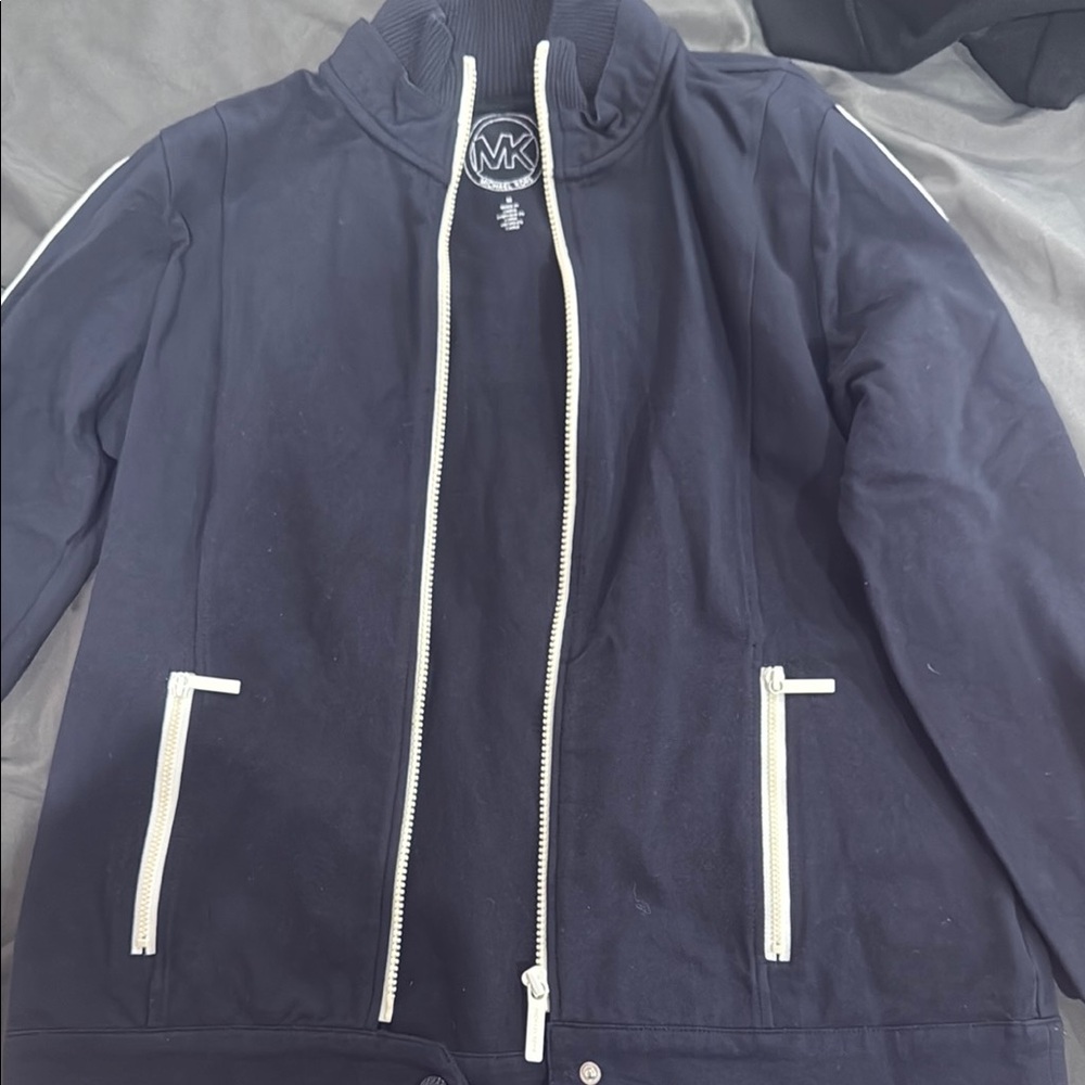 Michael Kors women’s Navy sweatshirt/Jacket